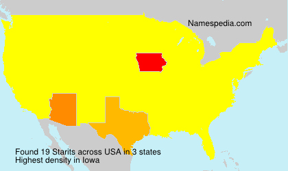 Surname Starits in USA Surname Starits in USA