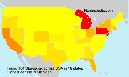 Surname Starosciak in USA Surname Starosciak in USA