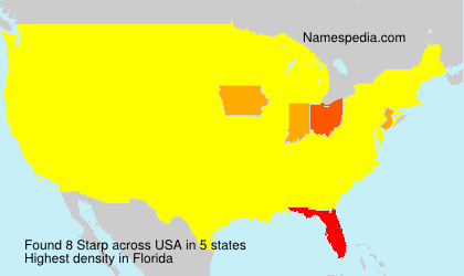 Surname Starp in USA Surname Starp in USA
