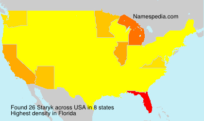 Surname Staryk in USA Surname Staryk in USA