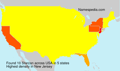 Surname Starzan in USA Surname Starzan in USA