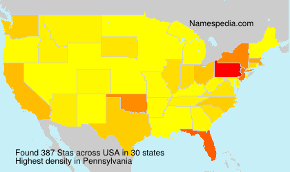 Surname Stas in USA