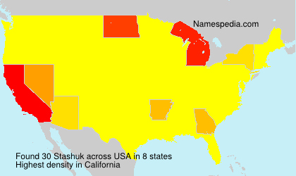 Surname Stashuk in USA Surname Stashuk in USA