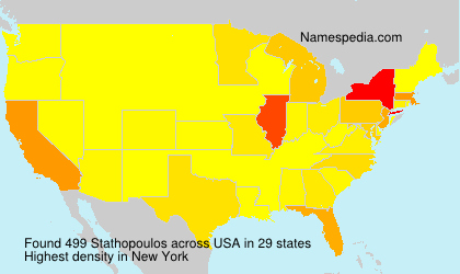 Surname Stathopoulos in USA Surname Stathopoulos in USA