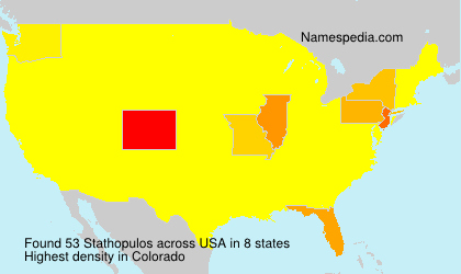 Surname Stathopulos in USA Surname Stathopulos in USA