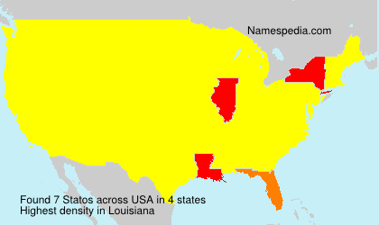 Surname Statos in USA Surname Statos in USA