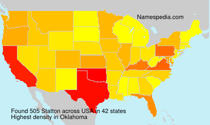 Surname Statton in USA Surname Statton in USA