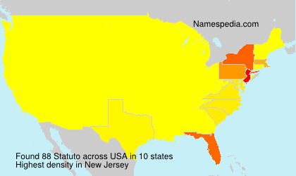 Surname Statuto in USA Surname Statuto in USA