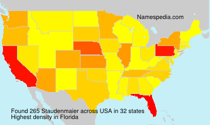 Surname Staudenmaier in USA Surname Staudenmaier in USA