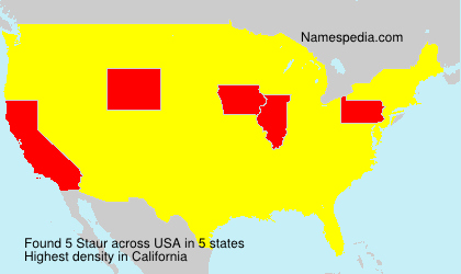 Surname Staur in USA Surname Staur in USA