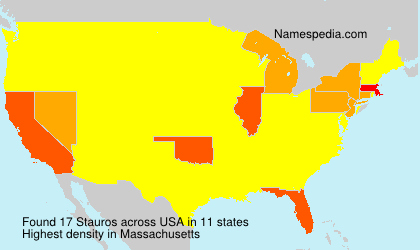Surname Stauros in USA Surname Stauros in USA