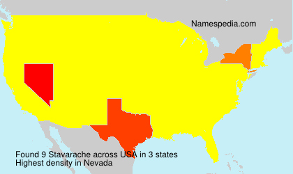 Surname Stavarache in USA Surname Stavarache in USA
