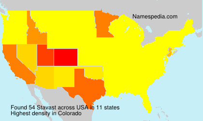 Surname Stavast in USA Surname Stavast in USA