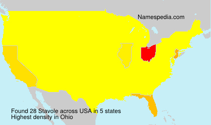 Surname Stavole in USA Surname Stavole in USA