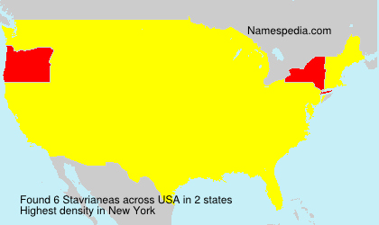 Surname Stavrianeas in USA Surname Stavrianeas in USA