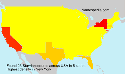 Surname Stavrianopoulos in USA Surname Stavrianopoulos in USA