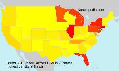 Surname Stawski in USA Surname Stawski in USA