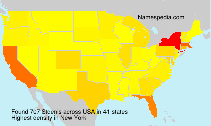 Surname Stdenis in USA Surname Stdenis in USA