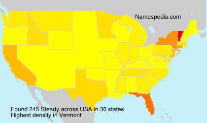 Surname Steady in USA