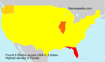 Surname Stecha in USA Surname Stecha in USA