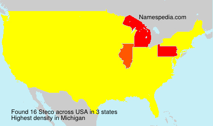 Surname Steco in USA Surname Steco in USA