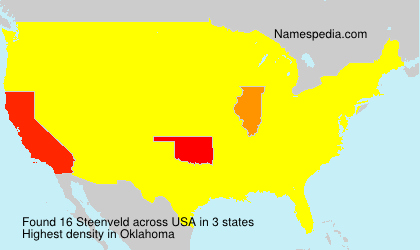 Surname Steenveld in USA Surname Steenveld in USA