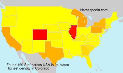 Surname Stef in USA Surname Stef in USA