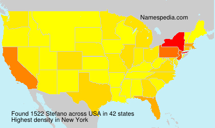 Surname Stefano in USA Surname Stefano in USA