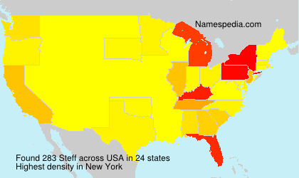 Surname Steff in USA Surname Steff in USA