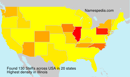 Surname Steffa in USA Surname Steffa in USA