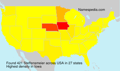 Surname Steffensmeier in USA Surname Steffensmeier in USA