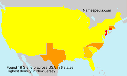 Surname Steffero in USA Surname Steffero in USA