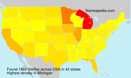 Surname Steffes in USA Surname Steffes in USA