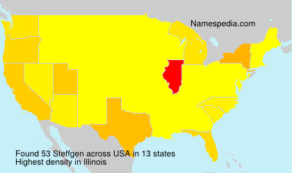 Surname Steffgen in USA Surname Steffgen in USA