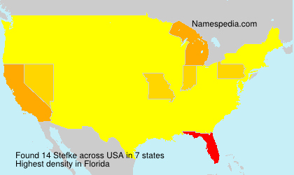 Surname Stefke in USA Surname Stefke in USA