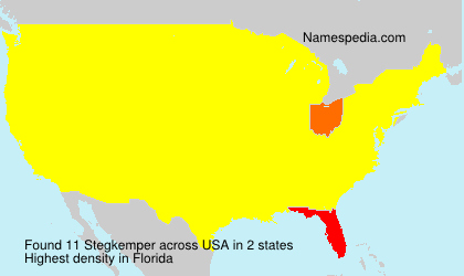 Surname Stegkemper in USA Surname Stegkemper in USA