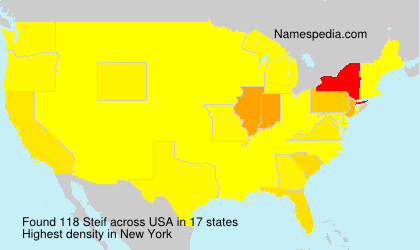 Surname Steif in USA Surname Steif in USA