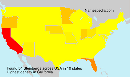 Surname Steinbergs in USA