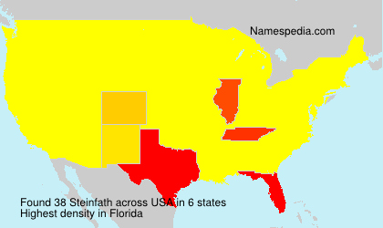 Surname Steinfath in USA Surname Steinfath in USA