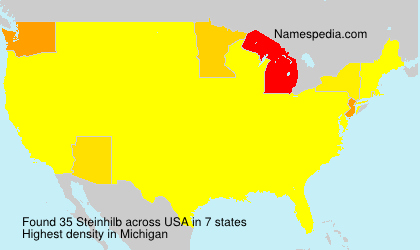 Surname Steinhilb in USA Surname Steinhilb in USA