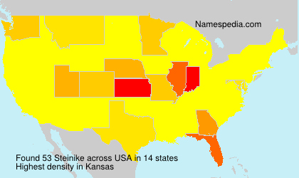 Surname Steinike in USA Surname Steinike in USA