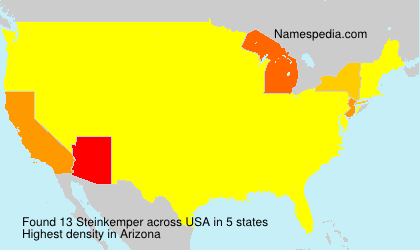 Surname Steinkemper in USA Surname Steinkemper in USA