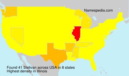 Surname Stelivan in USA Surname Stelivan in USA