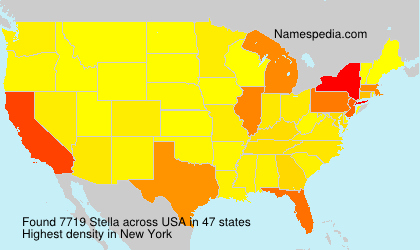 Surname Stella in USA