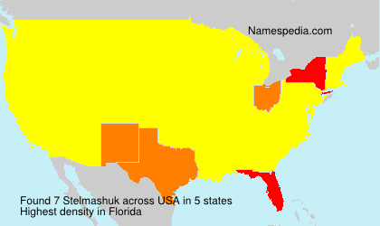 Surname Stelmashuk in USA Surname Stelmashuk in USA