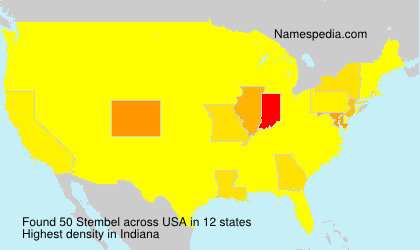 Surname Stembel in USA Surname Stembel in USA