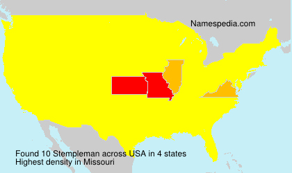 Surname Stempleman in USA Surname Stempleman in USA