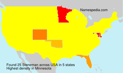 Surname Steneman in USA Surname Steneman in USA