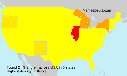 Surname Stengren in USA Surname Stengren in USA
