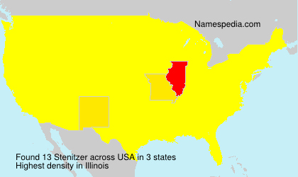 Surname Stenitzer in USA Surname Stenitzer in USA
